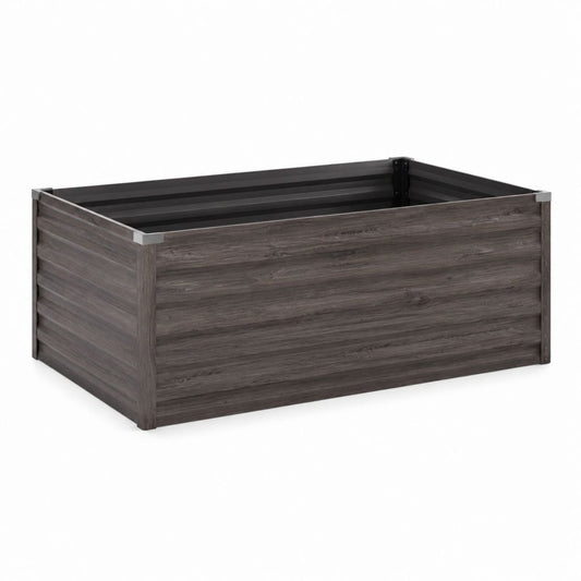 Hochbeet Anthrazit WPC Rechteckig 120 x 60 x 60 cm